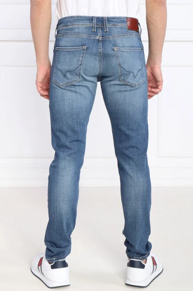 Džínsy FINSBURY | Skinny fit | low waist Pepe Jeans London 	modrá	