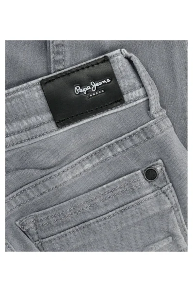 džínsy cashed | slim fit | regular waist Pepe Jeans London 	sivá	