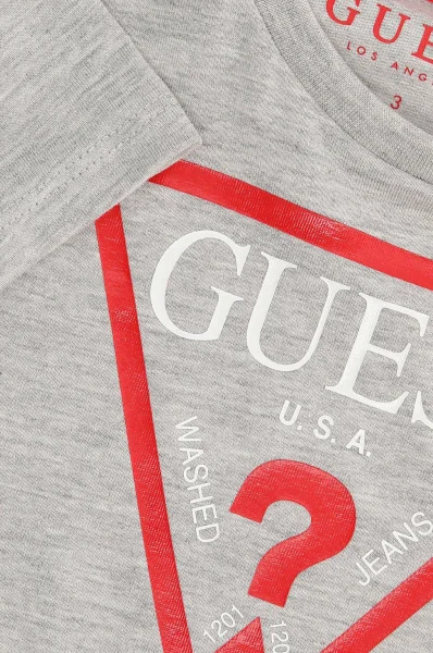 tričko | regular fit Guess 	sivá	