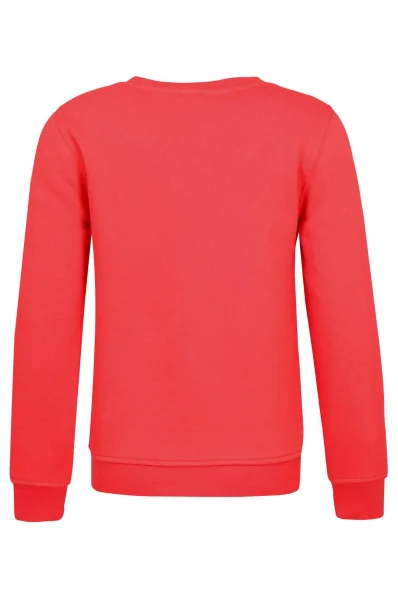 mikina | regular fit BOSS Kidswear 	červená	