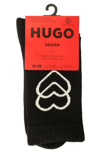 Ponožky LOVE Hugo Bodywear 	čierna	