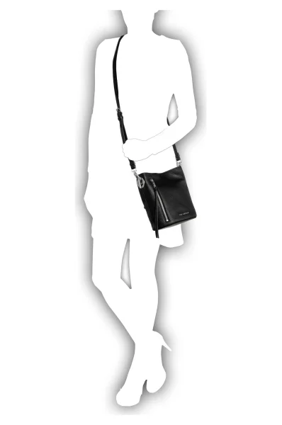 crossbody kabelka Karl Lagerfeld 	čierna	