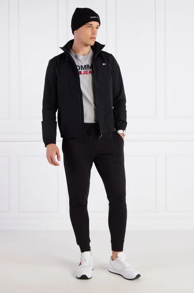 Teplákové nohavice TJM SLIM FLEECE SWEA | Slim Fit Tommy Jeans 	čierna	