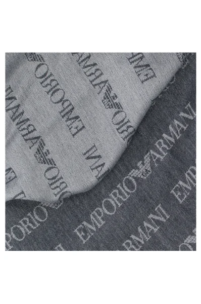 vlnený šál Emporio Armani 	sivá	