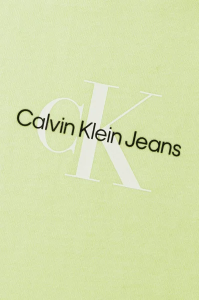 Tričko | Regular Fit CALVIN KLEIN JEANS 	mätová	
