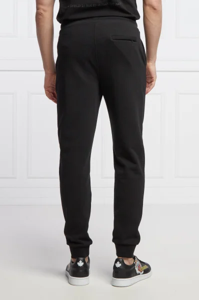 Teplákové nohavice | Relaxed fit Karl Lagerfeld 	čierna	