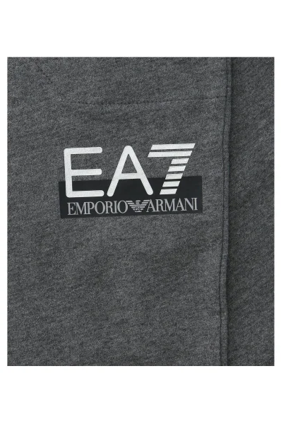 teplákové nohavice | regular fit EA7 	sivá	