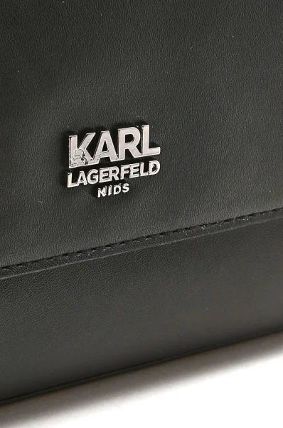 Crossbody kabelka Karl Lagerfeld Kids 	čierna	