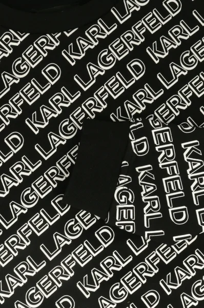 Mikina | Regular Fit Karl Lagerfeld Kids 	čierna	