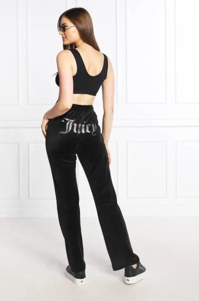 Teplákové nohavice TINA | Regular Fit Juicy Couture 	čierna	
