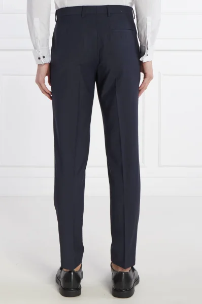 Vlnené nohavice | Regular Fit Calvin Klein 	tmavomodrá	