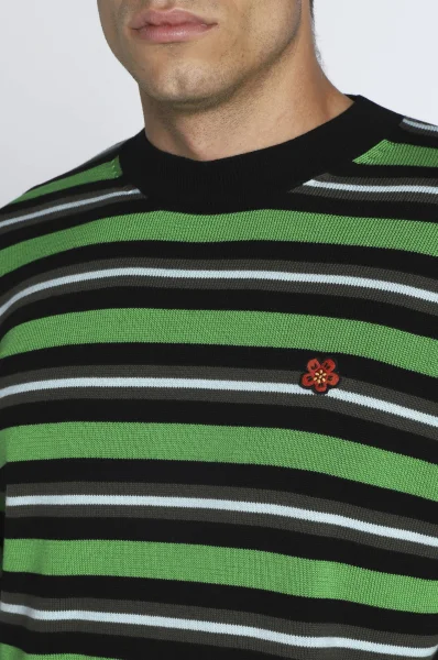 vlnený sveter | regular fit Kenzo 	zelená	