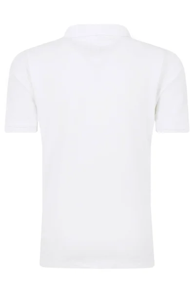 polo tričko essential hilfiger | slim fit | pique Tommy Hilfiger 	biela	