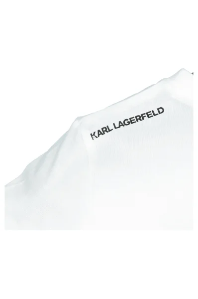 Tričko | Regular Fit Karl Lagerfeld Kids 	biela	
