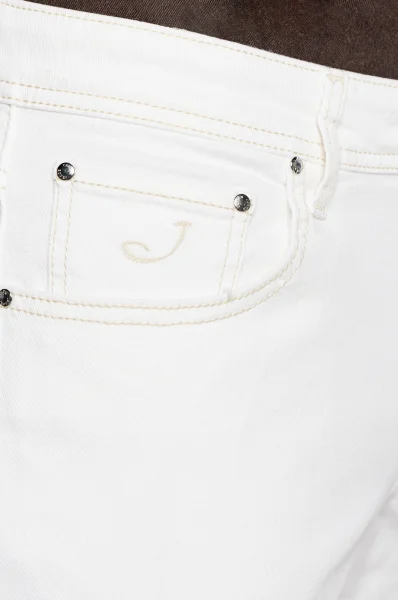 Džínsové nohavice NICK | Regular Fit Jacob Cohen 	biela	