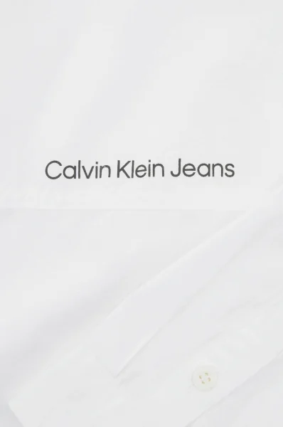 Košeľa | Regular Fit CALVIN KLEIN JEANS 	biela	