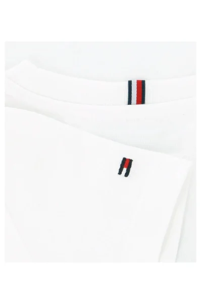 tričko flag | regular fit Tommy Hilfiger 	biela	
