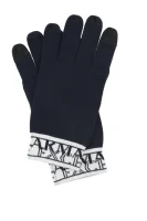 rukavice Armani Exchange 	tmavomodrá	