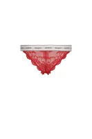 Čipkové brazílske nohavičky Guess Underwear 	červená	