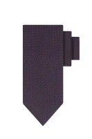 hodvábny kravata HUGO 	tmavomodrá	