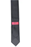 jedwabny kravata HUGO 	čierna	