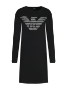 Nočná košeľa | Regular Fit Emporio Armani 	čierna	