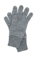 rukavice | s prímesou vlny Guess 	sivá	