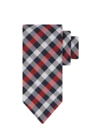 jedwabny kravata dobby classic slim Tommy Tailored 	červená	