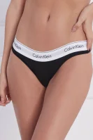 Nohavičky TANGA Calvin Klein Underwear 	čierna	