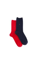 ponožky 2-pack Tommy Hilfiger 	červená	