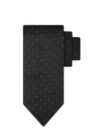 jedwabny kravata BOSS BLACK 	čierna	