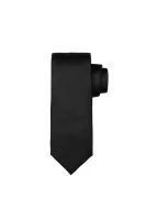 jedwabny kravata BOSS BLACK 	čierna	