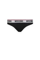 nohavičky brazylijskie Moschino Underwear 	čierna	