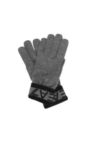 rukavice EA7 	sivá	