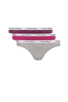 tangá 3-pack Calvin Klein Underwear 	sivá	