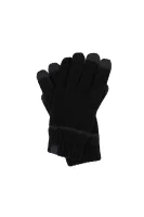 wełniane rukavice do smartfona graas 3 BOSS ORANGE 	čierna	