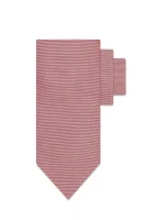 Hodvábny kravata HUGO 	gaštanová	