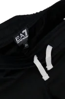 Šortky | Regular Fit EA7 	čierna	