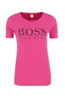 tričko telelogo | regular fit BOSS ORANGE 	ružová	