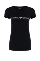 tričko | regular fit | stretch Emporio Armani 	čierna	