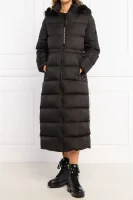 Páperový kabát Armani Exchange 	čierna	