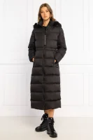 Páperový kabát Armani Exchange 	čierna	