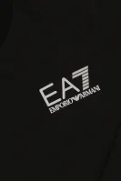 Longsleeve | Regular Fit EA7 	čierna	