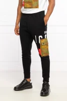 Teplákové nohavice | Slim Fit Dsquared2 	čierna	