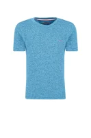 tričko essential jaspe | regular fit Tommy Hilfiger 	modrá	