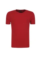 tričko essential crew | regular fit Tommy Hilfiger 	červená	