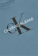 Tričko | Regular Fit CALVIN KLEIN JEANS 	modrá	