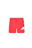 šortky | regular fit Tommy Hilfiger 	červená	