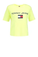 tričko tjw 90s logo | regular fit Tommy Jeans 	žltá	