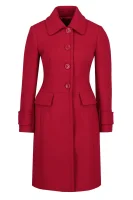wełniany kabát caraibi MAX&Co. 	červená	